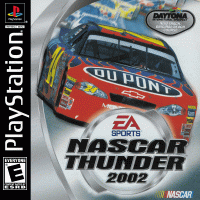 NASCAR Thunder 2002 Playstation  box art